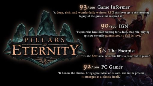 Pillars of Eternity - PC Key Code Steam Game Global