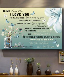 Personalized Name Mom And Daughter Canvas DZKH280201