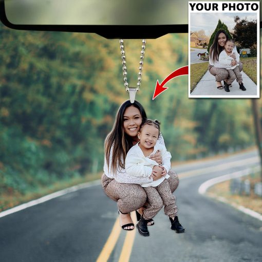 Customized Your Photo Family Car Ornament UKKH170604