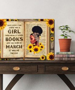 March Girl Canvas HXDT190303