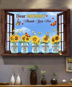 Mom And Daughter Canvas HXHY250201