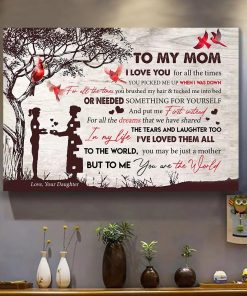 Mom And Daughter Canvas HXDT250202