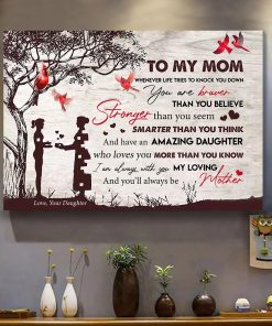 Mom And Daughter Canvas HXDT250204