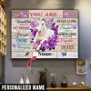 Personalized Name Black Girl Canvas QFMM280501