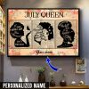 Personalized Name April Queen Canvas QFMM280304